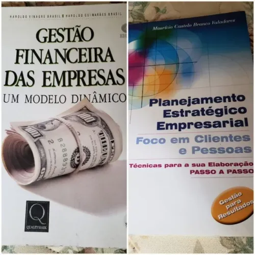 Lote de 6 Livros Adulto