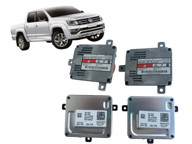 Kit 4 Reator Farol Volkswagen Amarok 2017 2018 2019 2020 2021 2022 2023 2024