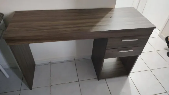 Mesa para computador 1.20 2 gavetas