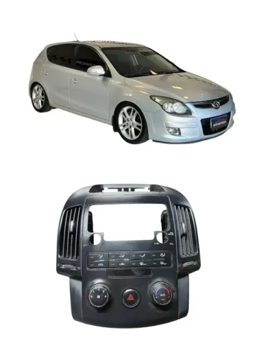 Painel central comando de ar Hyundai i30 2008 a 2012