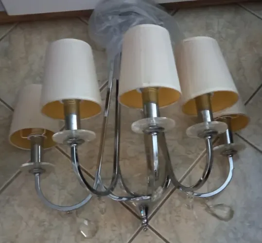 Lustre BELLASCO 5 Lâmpadas E-14 Taschibra