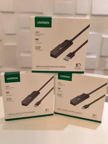 Cabo Adaptador Ugreen USB-C 3.1 para Sata 2,5" 50cm - CM321