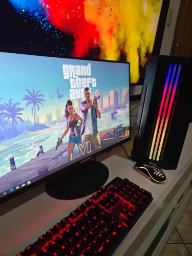 PC GAMER COMPLETO PRA JOGAR TUDO GTA 5 RP COD WARZONE