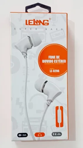 Fone de Ouvido Estéreo Lelong LE-0206