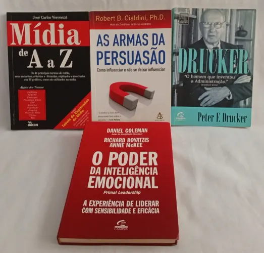As armas da persuasão Drucker Midia se A a Z O poder da inteligência emocional
