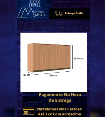 GRANDE PROMOÇÃO ARMÁRIO AEREO ENTREGA GRÁTIS ACEITA CARTÃO.