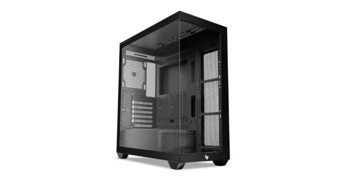 Gabinete Gamer Pichau Pouter 4B, Mid-Tower, Lateral de Vidro, Preto, Novo, Lacrado