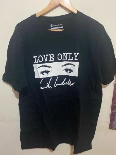 Camiseta Camila Cabello Love only - campanha save the children oficial importada gg