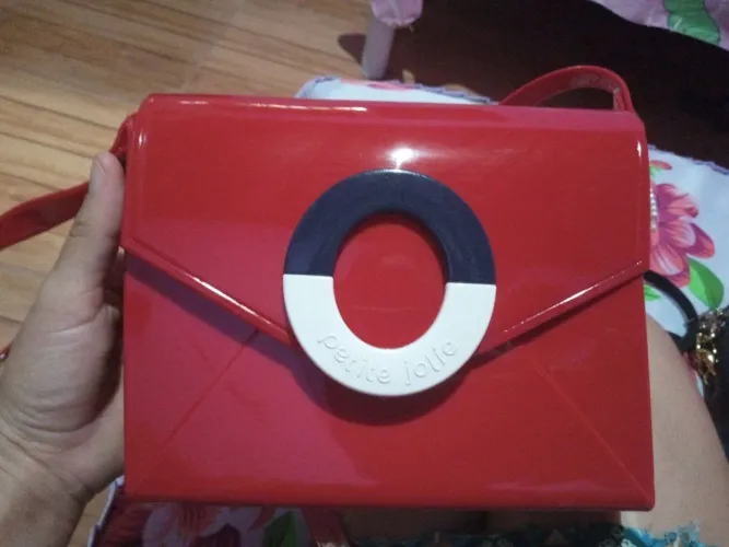 Bolsa Petite Jolie Vermelha com Detalhe