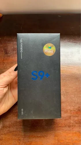 Caixa do Samsung Galaxy S9+