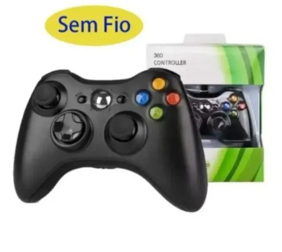 Controle Xbox 360 Sem Fio -