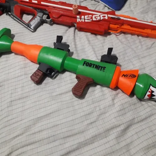 Nerf Lançador Fortnite Rusty Rocket RL da Hasbro. 