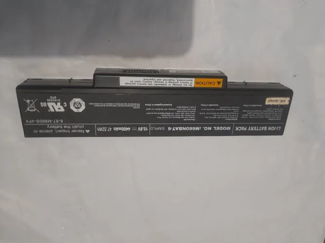 Bateria para Notebook M660NBAT-6 10.8V 4400mAh