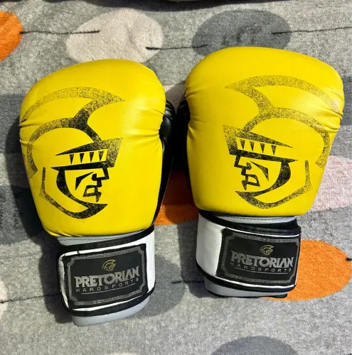 Luvas de Boxe Pretorian HardSports Amarelas