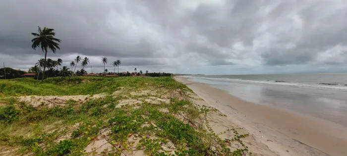Excelente terreno a beira mar na Praia de Muriú