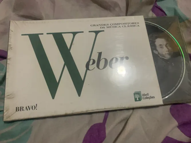 Coleção grandes compositores da música clássica Weber 