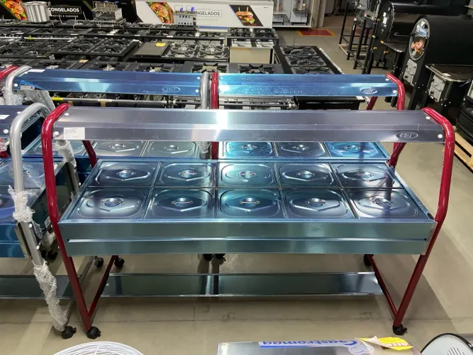 ST10L SELF SERVICE TÉRMICO 10GNS LUXO VINHO - IBET