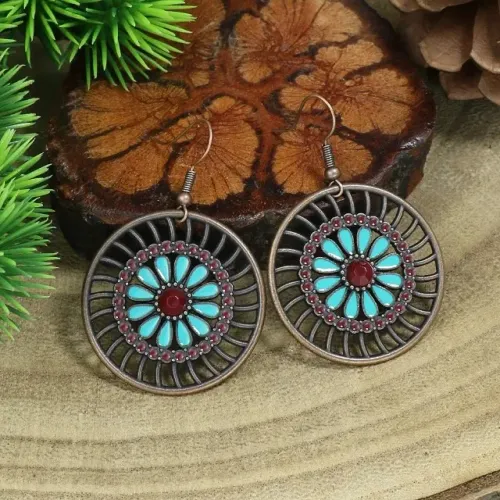 Brinco Boho Chic Flor