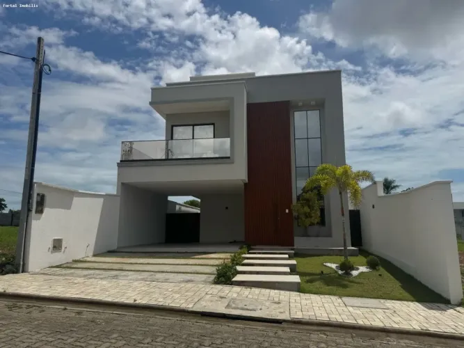 Casa Duplex/Nova para Venda em Fortaleza, LAGOA REDONDA, 4 dormitórios, 3 suítes, 4 banhei
