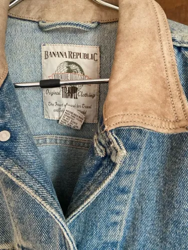 Jaqueta Jeans Banana Republic Adventure Outfitters