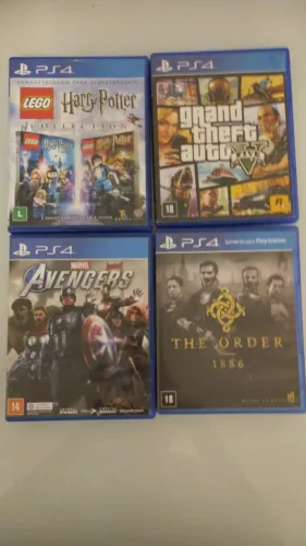 Jogos de ps4 ACEITO TROCA! Leia a descrição 