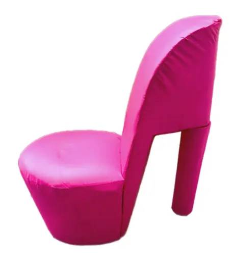 Poltrona Salto Alto Rosa - (2 unidades)