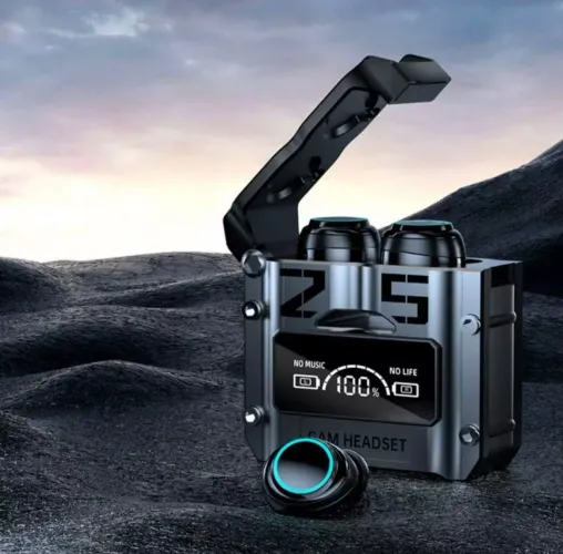 Fone de Ouvido Bluetooth TWS com Caixa de Carregamento