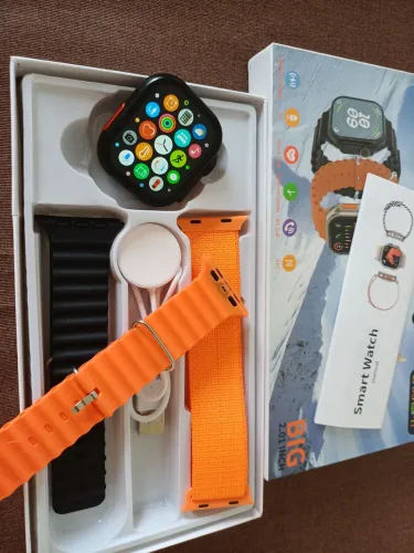 Smartwatch ultra com pulseira extra 