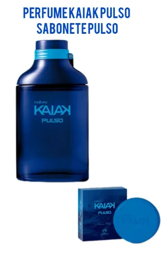 Perfume Kaiak Pulso + Sabonete Pulso Natura promoção
