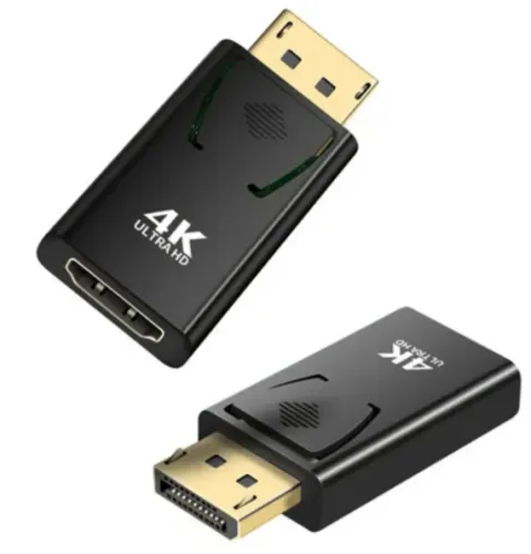 Adaptador Displayport x Hdmi Conversor 4k 60hz Tv Monitor Knup KP-5043