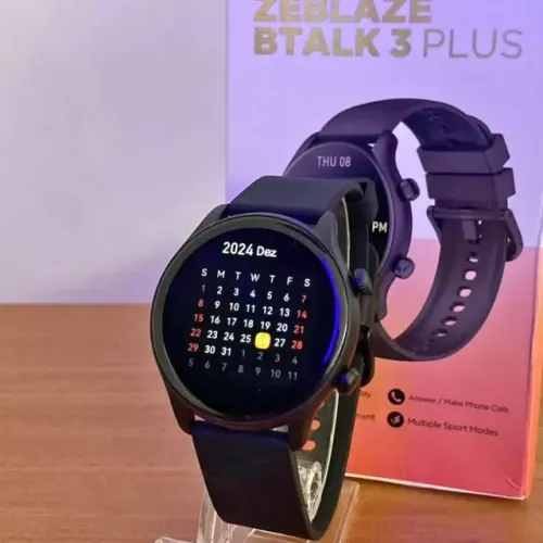 Smartwatch Zeblaze Btalk 3 Plus com Chamada de Voz e Display HD