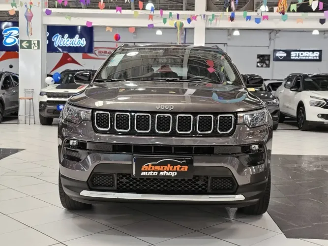 JEEP COMPASS 1.3 T270 TURBO FLEX LONGITUDE AUTOMÁTICO - 2021/2022