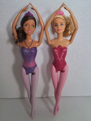 Lote Boneca Barbie Bailarina 