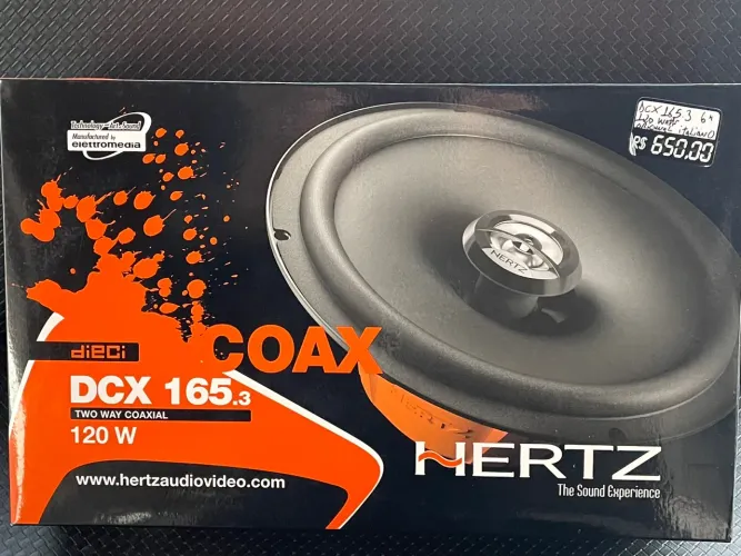 Alto falante hertz 6? dcx 165.3 original italiano instalado na hora 