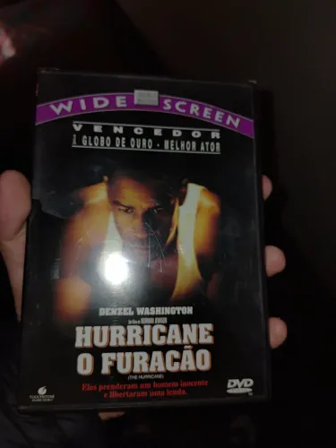 DVD Hurricane - O Furacão (Denzel Washington) novo