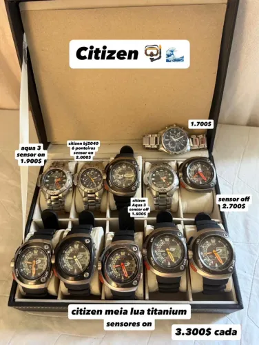 relógio citizen