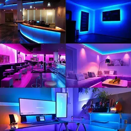 FIta Led Colorida 5 Metros 5050 Bluetooth - Controle de por App