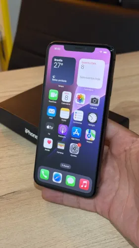 iPhone XS Max 256GB Space Gray - Loja física! Com 3 meses de garantia! Até 12x no cartão! 