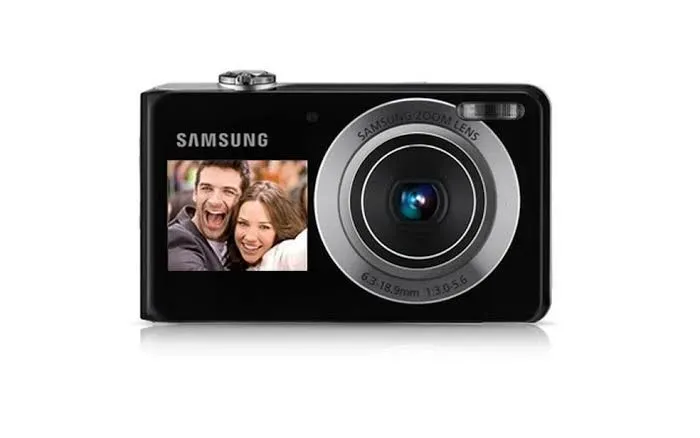 Câmera Digital Samsung PL100 - Duas Telas