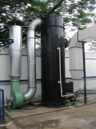 Lavador de Gases ( fumaça/cheiro).