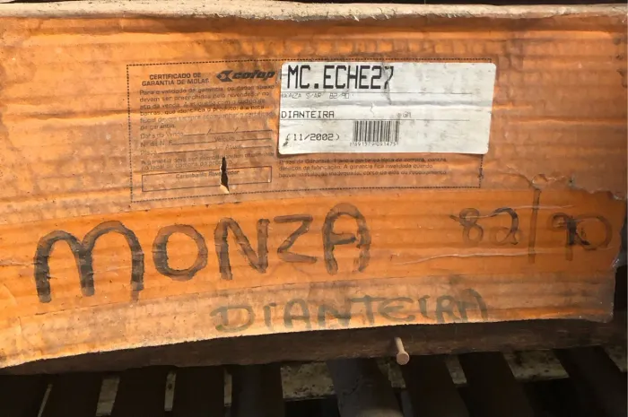 Par de Molas Dianteiras Monza 82/90 MC.ECHE27-COFAP