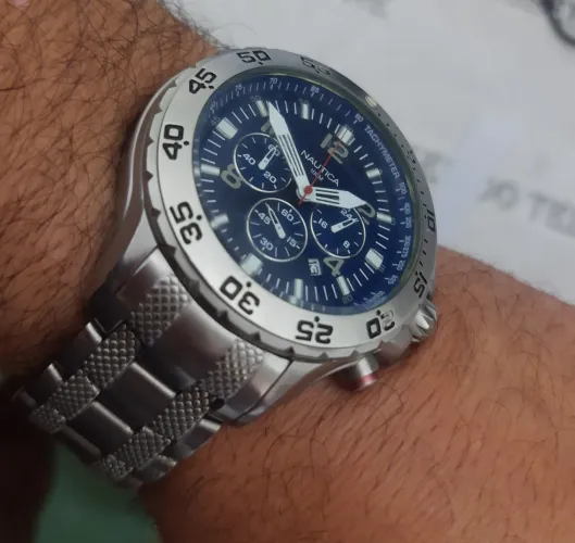 Relógio náutica ORIGINAL LINDO CONOGRAFO LEGÍTIMO só pra quem conhece reliquia