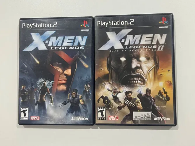 X men 1 e 2 ps2