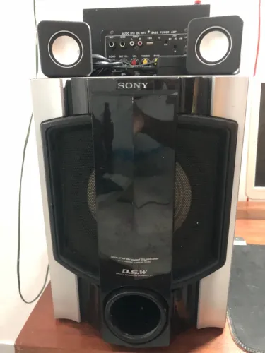 Sistema de Som Amplificado - Sony