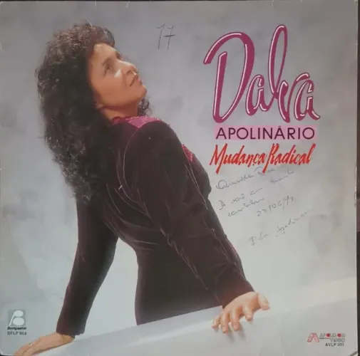 Lp Disco de Vinil Gospel Evangélico Dalva Apolinário - Mudança Radical - com encarte