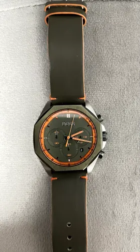 Relógio Hugo Boss 1514018 Masculino Couro Verde Original