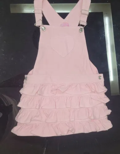 Jardineira Vestido infantil nosh tamanho 8