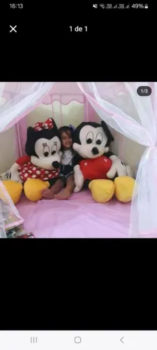 MICKEY,MINIE E UNICÓRNIO