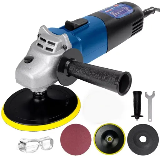 ESMERILHADEIRA E LIXADEIRA ANGULAR 820W 110V COM ACESSÓRIOS
