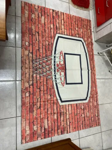 Painel de aniversário de basquete
